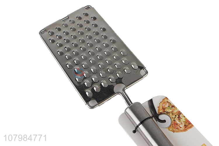 Low price stainless steel big-hole vegetable grater raddish grater