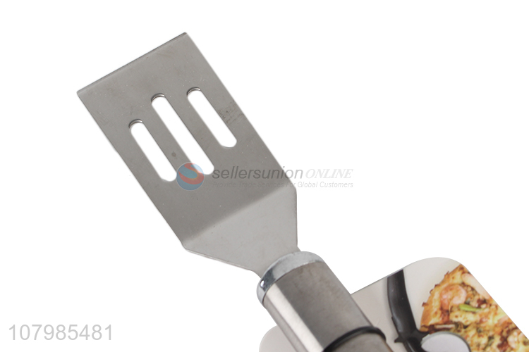 China supplier stainless steel slotted pancake spatula slotted turner