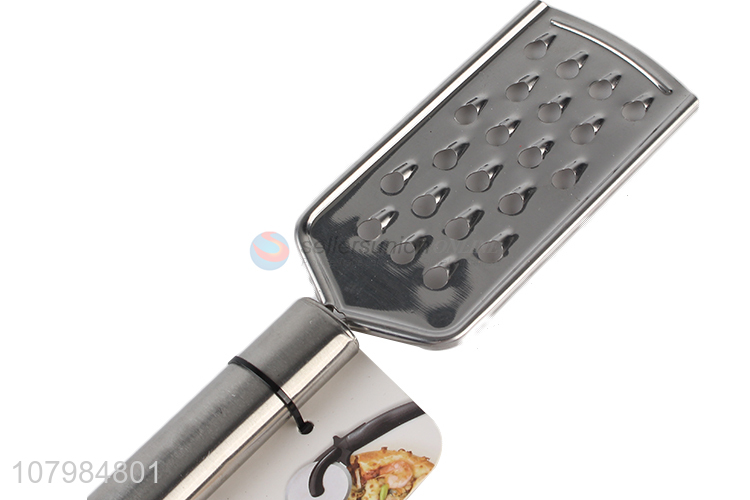 Factory supply stainless steel large-hole food grater kitchen grater