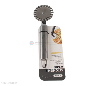 Latest arrival stainless steel pizza cutter slicer cheese cutter