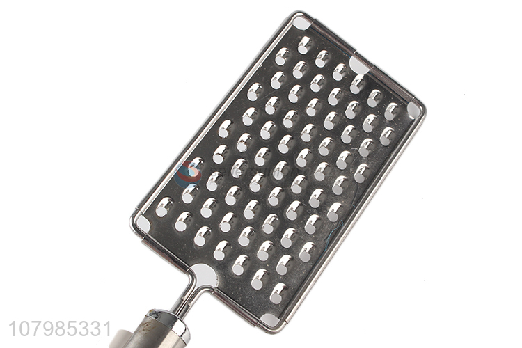 China supplier small-hole vegetable grater cheap stainless steel grater
