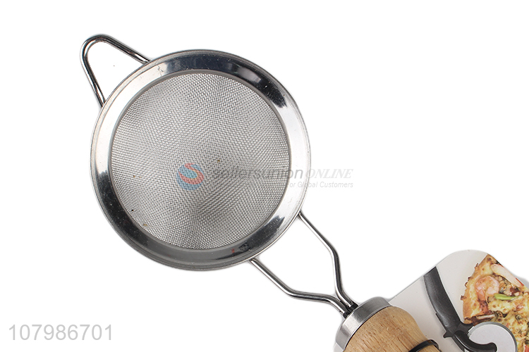 Hot selling stainless steel mesh strainer tea strainer wholesale