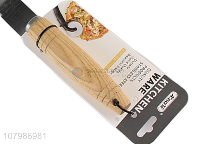 Factory direct sale wooden handle bread knife with top quality