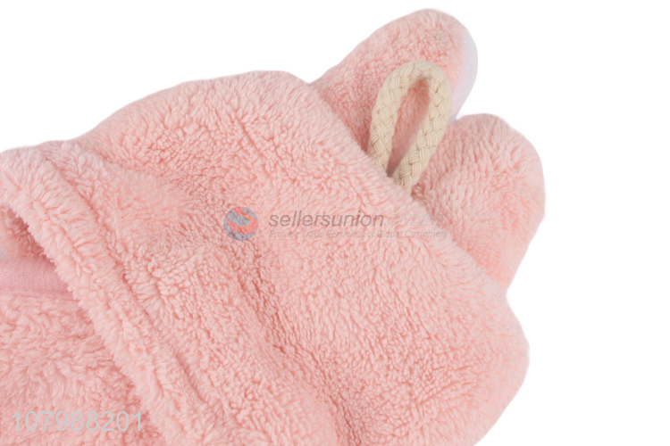 High quality pink soft quick day towel household towel for daily use