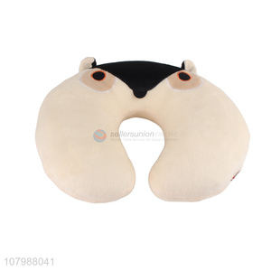 Factory direct sale cartoon u-shaped neck pillow for travel and office