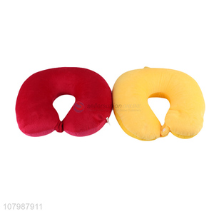 Hot products custom soft airplane u-shaped neck pillow wholesale