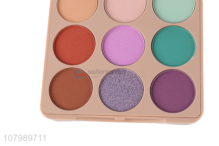 Wholesale price candy color eyeshadow portable eyeshadow palette