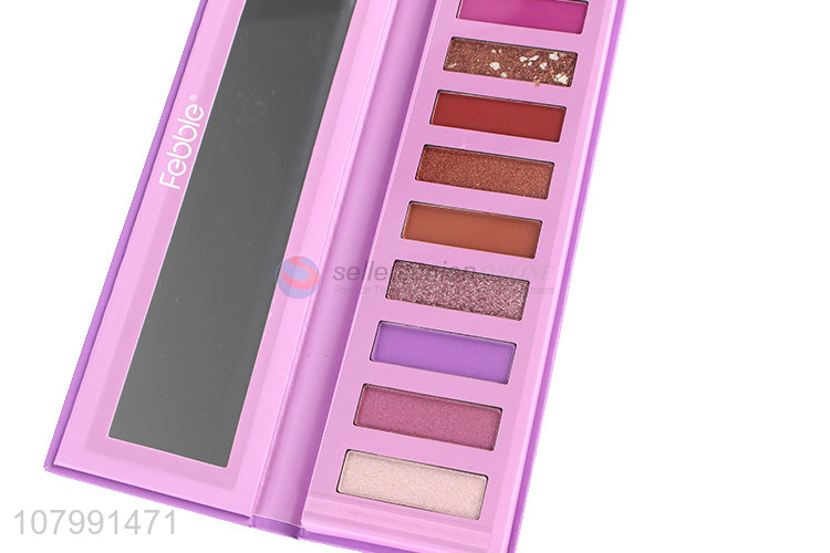 Popular Ladies Trendy 10 Color Eyeshadow Palette