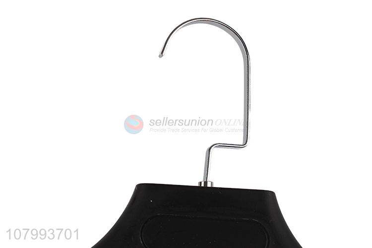 High quality wide non-slip plastic clothes hanger coat hanger for women