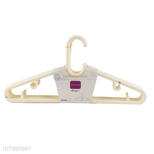 New arrival household plastic anti-skid clothes hanger hotel skirt hangers