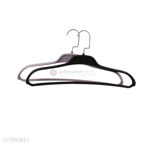 Online wholesale household hotel laundry plastic clothes hanger trousers rack