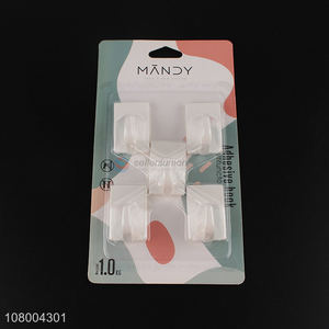 China supplier super strong wall mounted <em>hook</em> adhesive <em>plastic</em> hooks