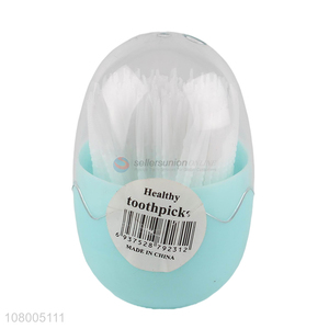 Low price wholesale plastic bottled toothpicks creative household toothpicks
