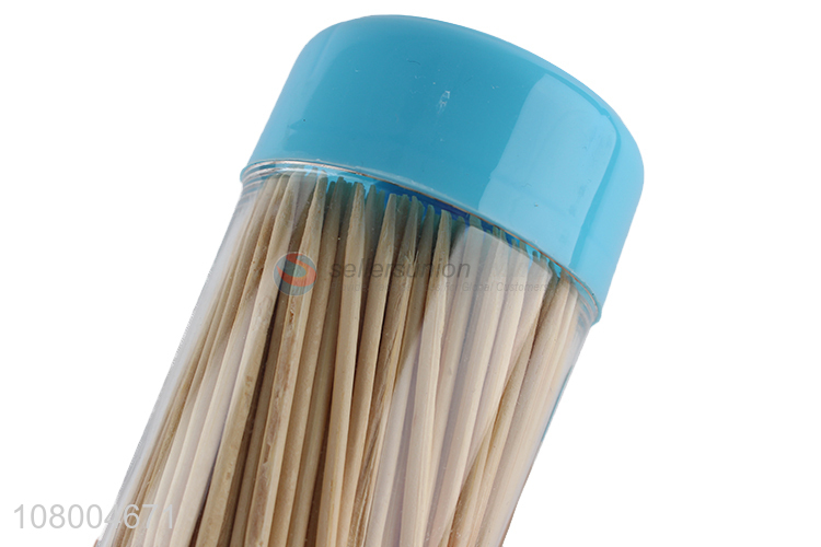 High quality plastic boxed toothpicks universal household table supplies