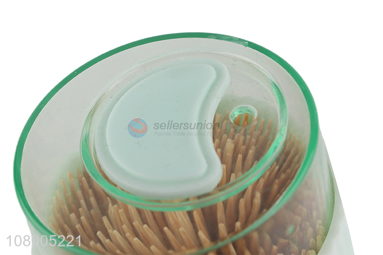 Low price plastic boxed toothpicks universal household bamboo stick wholesale