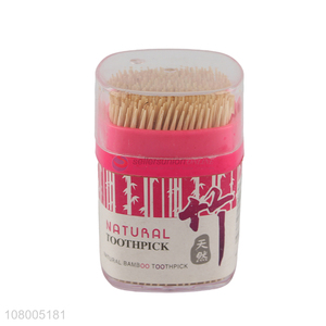 Top sale bamboo toothpicks disposable home improvement toothpicks
