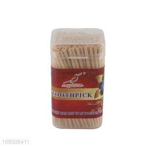 China wholesale household bamboo toothpick for dining table supplies