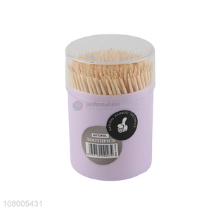 Best selling plastic boxed toothpicks universal home table supplies