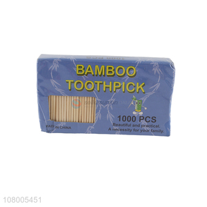 Low price wholesale bamboo toothpicks large-capacity boxed toothpicks