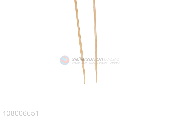 Yiwu factory bamboo food fruit toothpick for party decoration