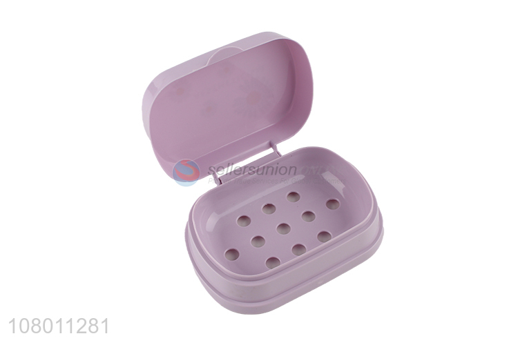 Wholesale price creative plastic soap box for bathroom storage