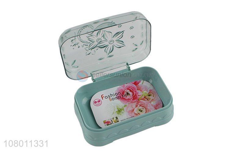 Low price wholesale plastic printing soap box bathroom storage box