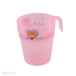 New arrival pink plastic mouthwash cup water cup