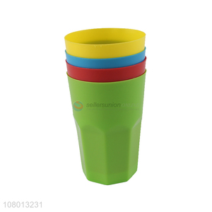 New products multicolor plastic cup mouthwash cup for household