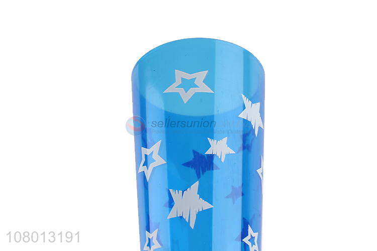 Hot selling blue plastic drinking glass mouthwash cup