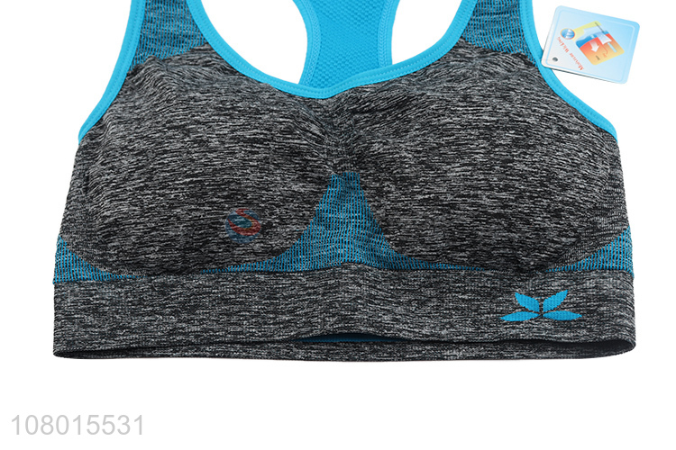 Online wholesale women shockproof sports bra fitness yoga bra running vest