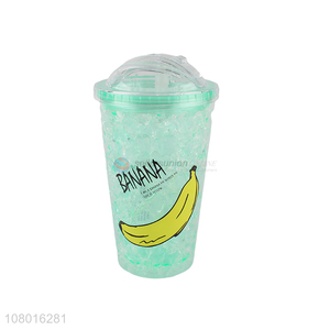 Online wholesale plastic water cup gel freezer cup for cold drinks