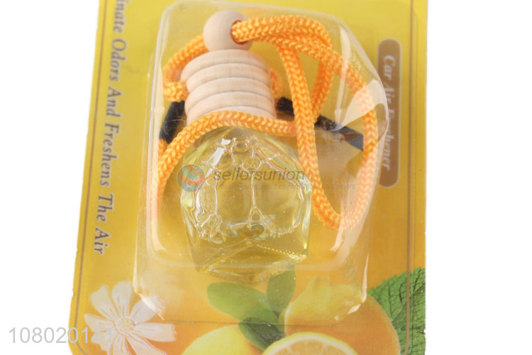 Factory Wholesale Lemon Perfume Hanging Car Air Freshener