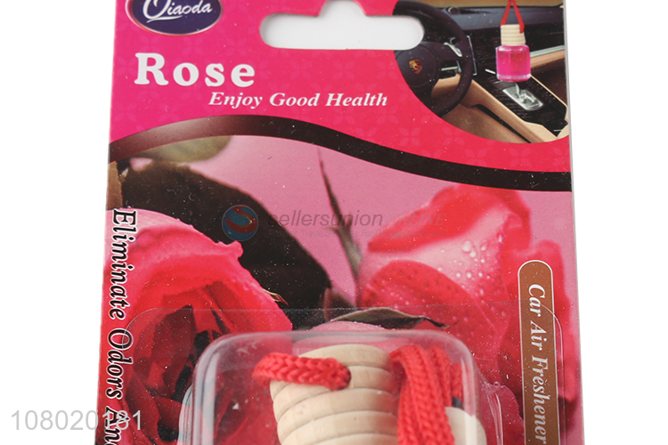 High Quality Rose Fragrance Car Perfume Air Freshener