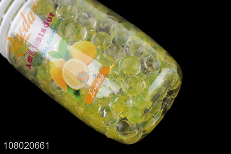Popular Lemon Scented Gel Beads Air Freshener Aroma Beads