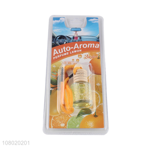 Custom Lemon Perfume Air Freshener Hanging Car Perfume