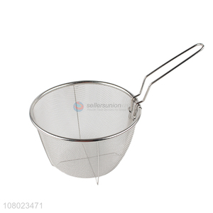 Top Quality Stainless Steel Mesh Basket Noodle Strainer
