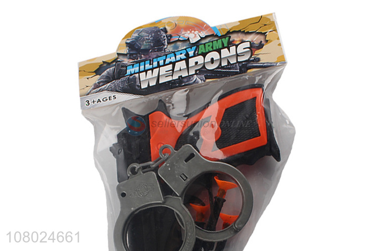New arrival children gifts police set gun toys for sale