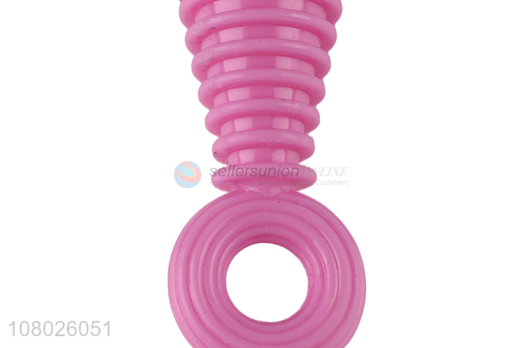 Manufacturers stock pink dog pacifier toy pet chew toy