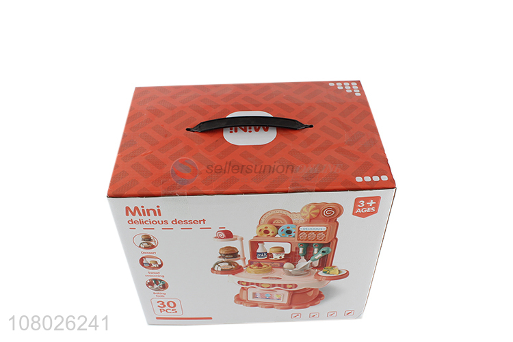Yiwu factory pretend play kitchen food sets toys for children