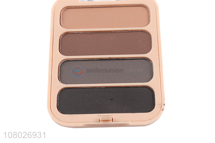 China factory  palette long lasting waterproof 4 colors eyebrow powder