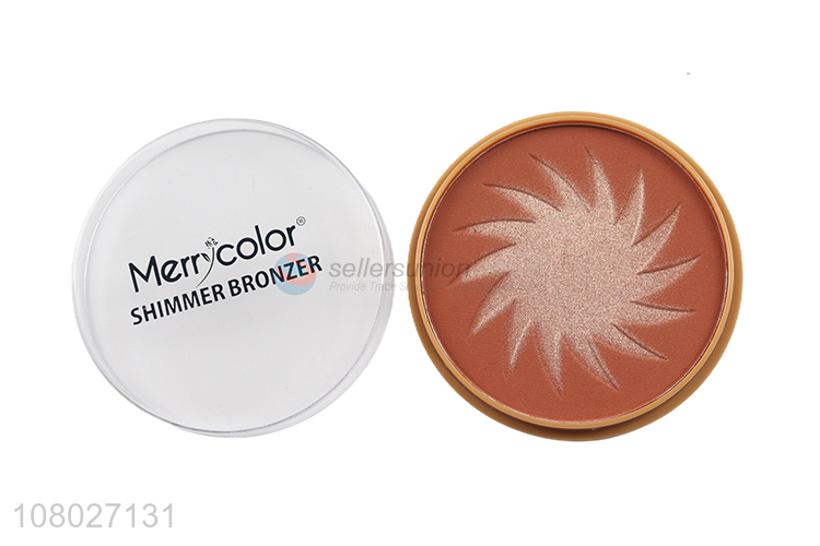 Recent product professional makeup cosmetic shimmer bronzer contour powder