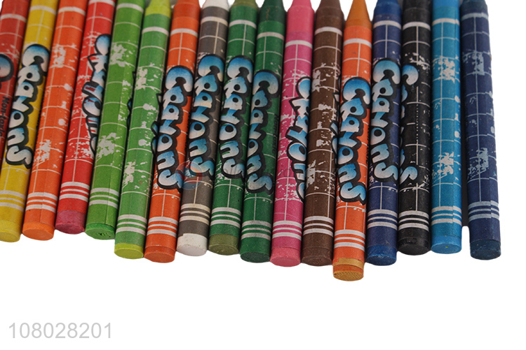 Good sale 24pieces colourful art drawing crayons set