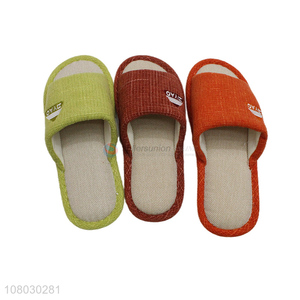 Yiwu market multicolor simple floor slippers for ladies