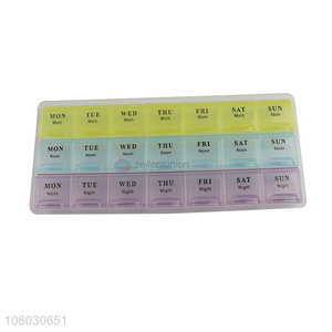 Wholesale cheap price pill planer medicine storage box for sale