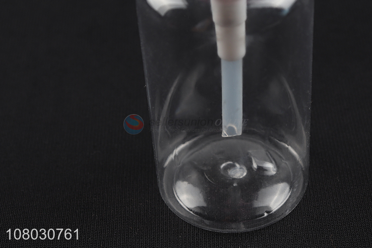 New design plastic spray bottle transparent bottle for sale