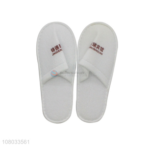 New arrival disposable home bedroom slippers travel guest hotel slippers