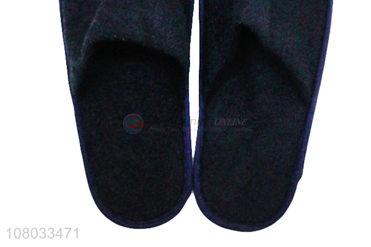 Recent design terry spa slipper indoor disposable slipper for men and women
