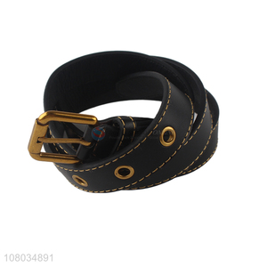 New Design Zinc Alloy Buckle PU Leather Belt Waist Belt