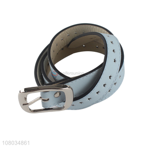 Cool Metal Buckle Leather Belt Fashion Ladies Belt