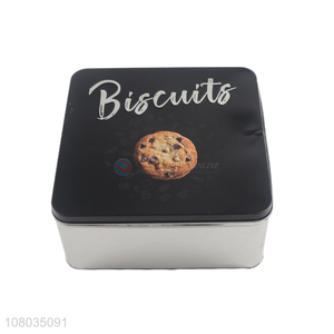 Luxury Food Packaging Metal Tin <em>Box</em> Biscuits <em>Candy</em> Jar